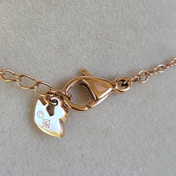 Swarovski Admiration Round White Crystals Rose Gold- Like New In Box No Tags - Picture 8 of 10